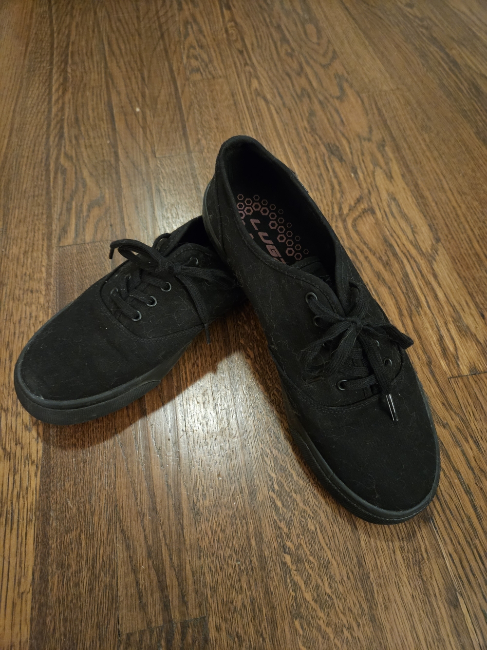Lugz Black Canvas Sneakers